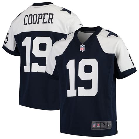 dallas cowboys youth amari cooper nike game replica jersey|what happened to amari cooper.